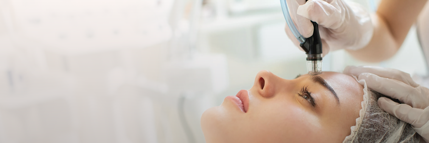 Facial treatment at Desert Med Rejuvenation in Rancho Mirage.