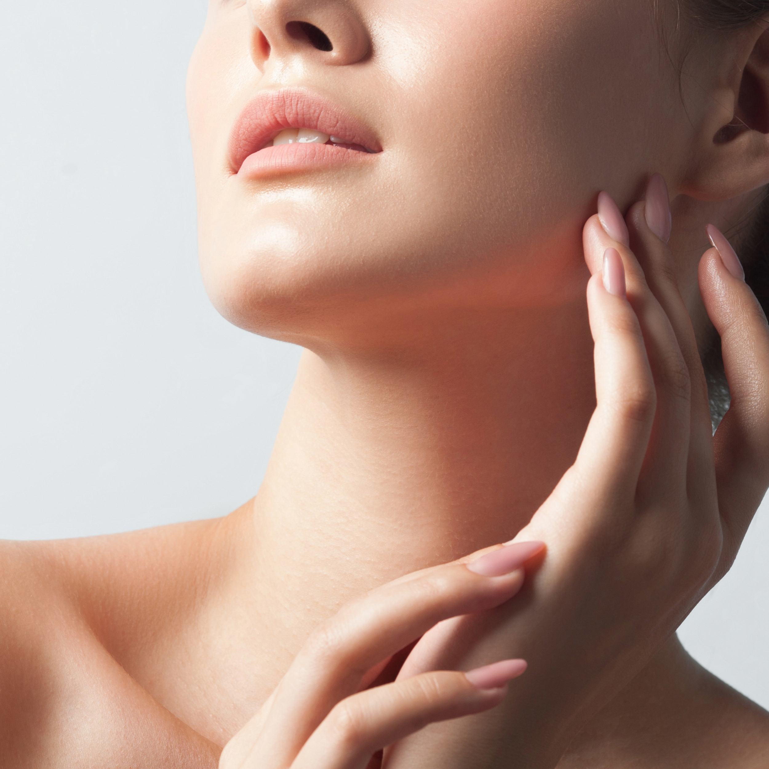 Patient with firmer, smoother skin after RF Microneedling at Desert Med Rejuvenation.