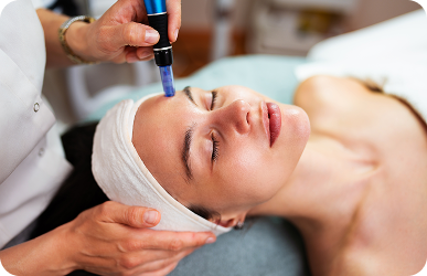 Jet Plasma skin rejuvenation treatment at Desert Med Rejuvenation.