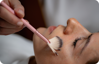 VI Peel chemical peel application at Desert Med Rejuvenation.